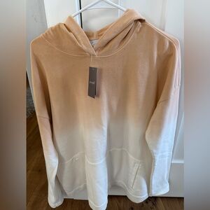 Women's Ombre Hoodie Sweatshirt